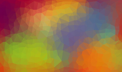 abstract geometric pattern polygon geometric rainbow colorful background. Vector and illustration design 