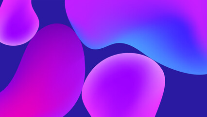 Dark purple and pink 3d technology background wallpaper with colorful gradient blur. Vector abstract graphic design banner pattern presentation background wallpaper web template.