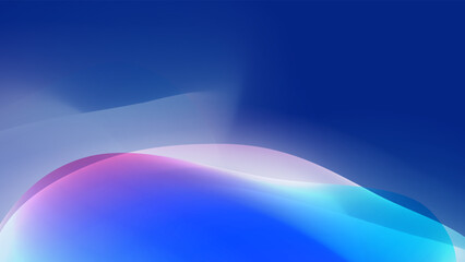 Abstract 3d blurred gradient fluid liquid aurora smooth vector backgrounds with waves for futuristic technology background. Vector abstract graphic design banner pattern presentation wallpaper web.