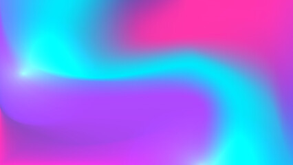 Blurred fluid liquid aurora gradient background with modern abstract technology futuristic neon hologram color patterns. Templates for brochure, poster, banner, flyer and card. Vector illustration.