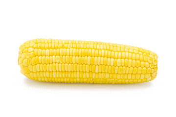 Corn isolated on white background with clipping path