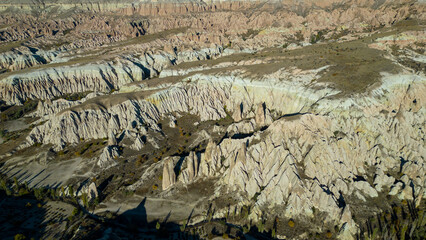 the legendary region of Cappadocia; walking paths, tourism texture and magnificent fascinating views