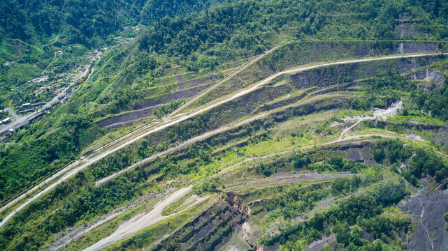 Winding Mine Roads
