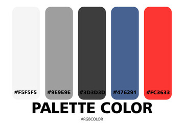A Collection of Accurately Color Palettes with Codes, Perfect for use by illustrators