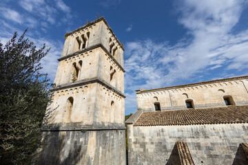 Fototapeta na wymiar abbey of San Liberatore a Maiella in the Majella National Park. Abruzzo, Italy