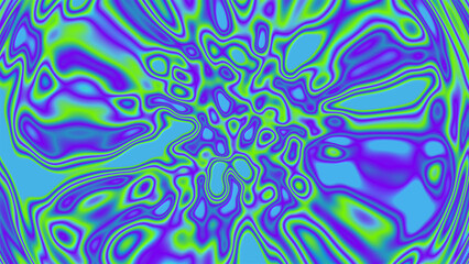 Neon Color Psychedelic Waves Background