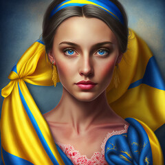 ukraine woman slava ukraine