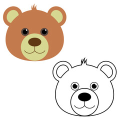 Fototapeta premium teddy bear cartoon