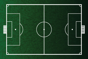 Football ground vector illustration  © Anayatul