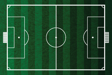 Football ground vector illustration  © Anayatul