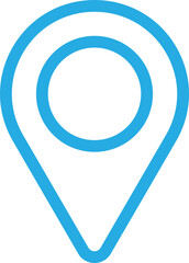 Location pin Vector Icon which is suitable for commercial work and easily modify or edit it
