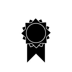 Award badge vector icon. filled flat sign for mobile concept and web design.