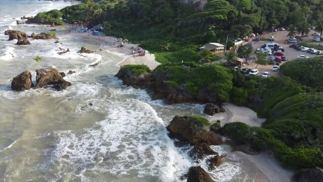 Tambaba Beach drone Flying over Beautiful famous Brazilian Nude beaches.
João Pessoa, Brazil by Drone 4k
Aerial Travel + Nature