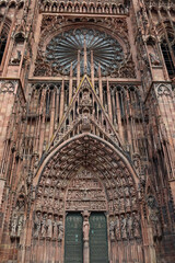 La Cathédrale Notre-Dame - Strasbourg - obrazy, fototapety, plakaty