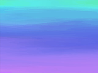 油絵タッチのグラデーションカラー背景素材、紫色から水色