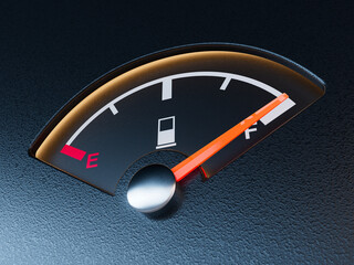 Naklejka premium Petrol Gage Full