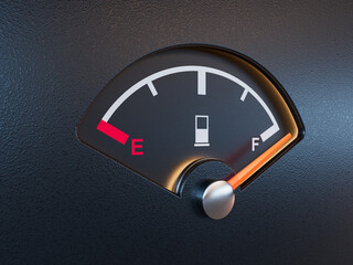 Naklejka premium Petrol Gage Full