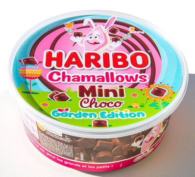 Chamallows choco Haribo.