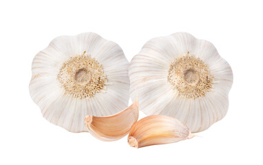 Garlic  isolated on transparent png