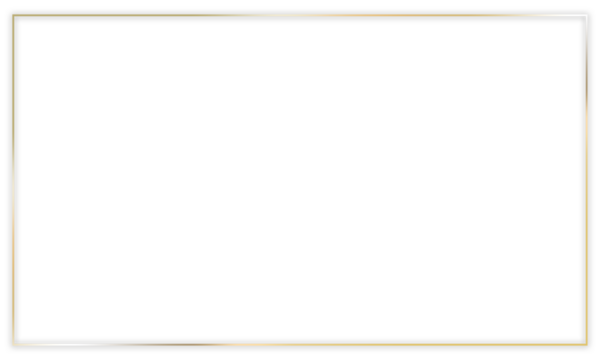 golden gradient luxury frame transparent background - Powered by Adobe