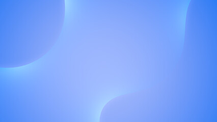 Blue Abstract background with resembles wave. Minimal idea concept, 3D Render.