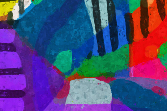 Abstract geometric hand drawn texture