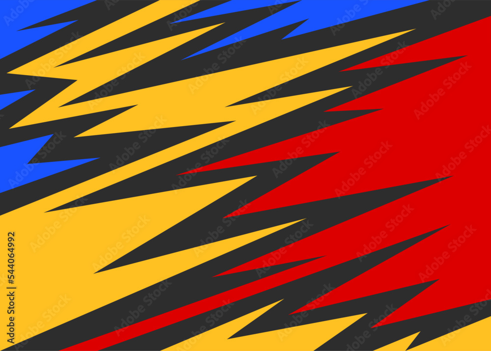 Poster abstract background with sharp and spike pattern and with some copy space area