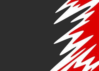 Simple background with cute wavy lines pattern and with some copy space area