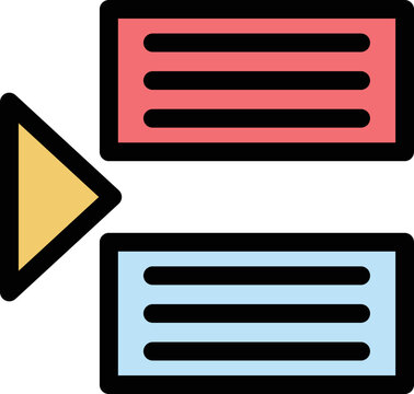 Playing Vector Icon which is suitable for commercial work and easily modify or edit it
