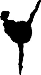 Ballet Dancer Silhouette Set © Christos Georghiou