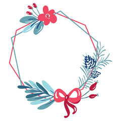 Obraz premium Christmas decorative frames