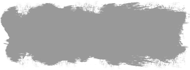 Grey brush stroke isolated on background. Paint brush stroke vector for gray ink paint, grunge design element, dirt banner, watercolor design, dirty texture. Trendy brush stroke, vector illustration - obrazy, fototapety, plakaty
