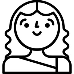 teenager people icon