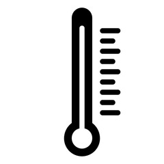 thermometer weather forecast nature icon