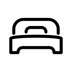 Bed icon template