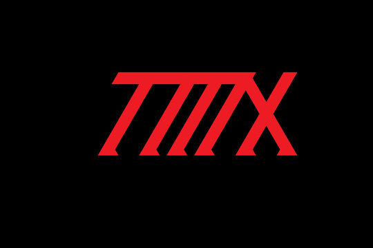 TMX and  LETTER  ALPHABET LOGO DESIGN