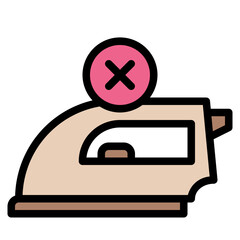 avoid laundry wash cloth cleaning icon