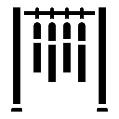 clothesline laundry wash cloth cleaning icon