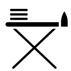 ironing laundry wash cloth cleaning icon