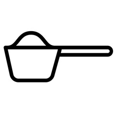 scoop laundry wash cloth cleaning icon