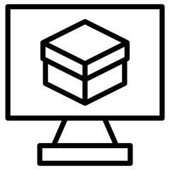 shopping online icon