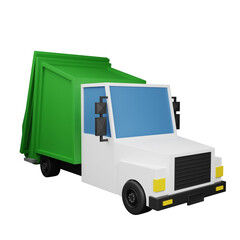 3d illustration rendering icon vehicle transportation 3d render stlye