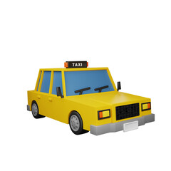 3d illustration rendering icon vehicle transportation 3d render stlye