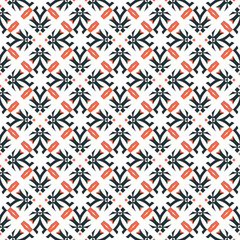 Abstract geometric pattern. A seamless background, vintage texture.	