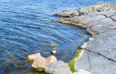 Outcrop by the sea in the Archipelago