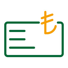 Obraz premium card lira