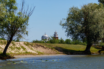 The orthodox church of Latea in the Danube Delta