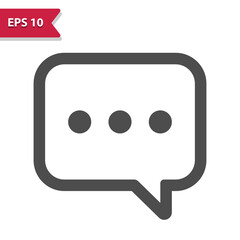 Chat Bubble - Speech Bubble Icon