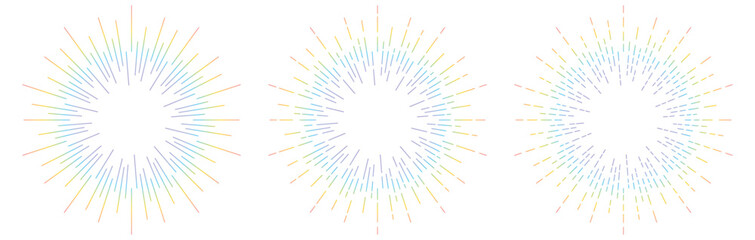 Obraz premium サンバースト 040