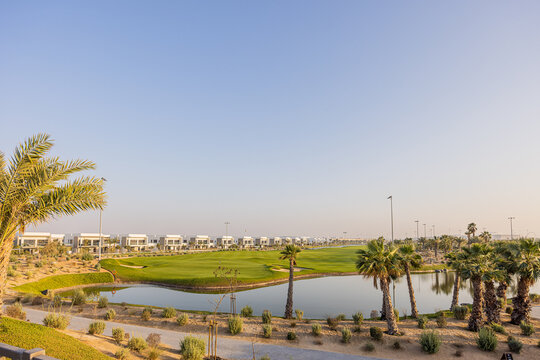 Yas Acres Community Golf Course View - Abu Dhabi 